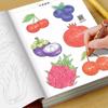 32 страницы Детская раскраска и книга для обводки - Копирование контурных рисунков и страницы для раскрашивания для детей от 3 до 8 лет