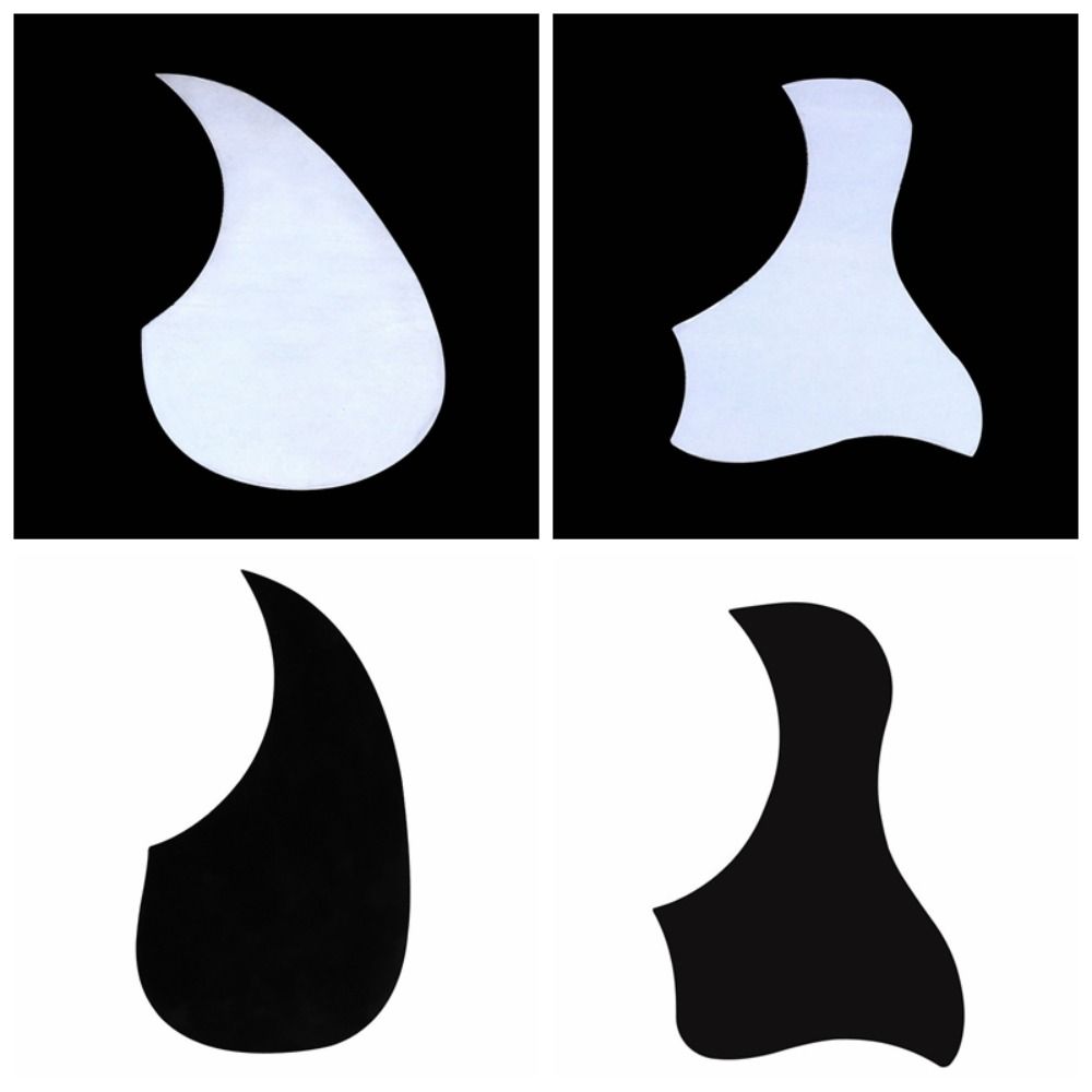 Прозрачный пикгард из АБС-пластика для акустической гитары 38/40/41 дюймов, фолк-акустическая гитара