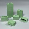 Строительные блоки из мелких деталей: Кирпич 1x2 с отверстиями 3004 - Базовый кирпич для стен, Аксессуары для игрушек