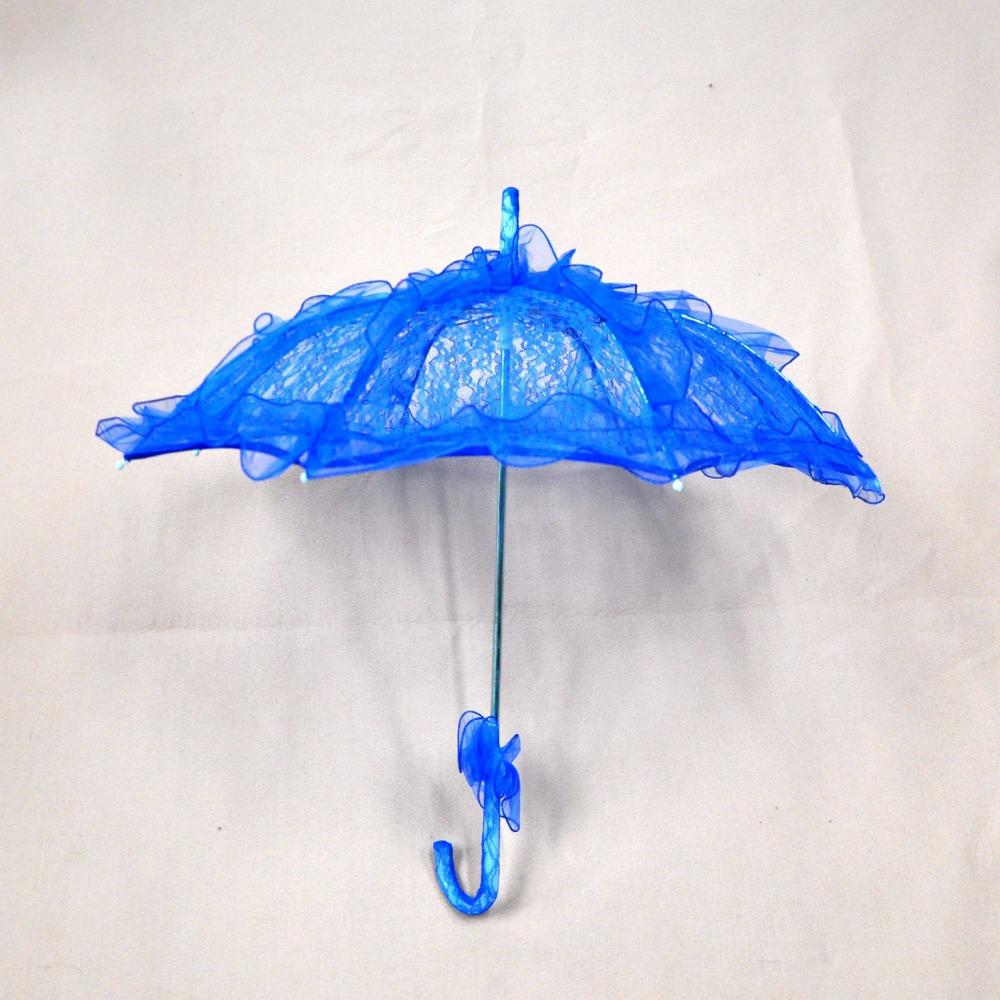 Воланы Отделка Цветочное Кружево Зонт Романтичный Ручная Работа Цветы Зонты Новые Свадебные Зонты