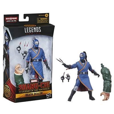 Hasbro Marvel Legends Series Торговец Смертью из фильма Шан-Чи: Легенда о десяти кольцах, 6-дюймовая фигурка F0251, Аутентичная, с