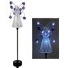 Солнечный светодиодный светильник Angel Lights, водонепроницаемый, для наружного садового декора, светильник для ландшафта, двора, патио, кладбища, светильник для газона, ночник