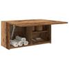 Bathroom Wall Cabinet Rustic Wood Look 60 x 25 x 30 cm Engineered Wood