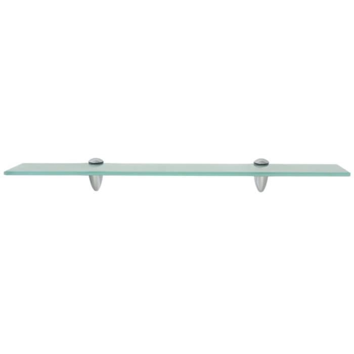 VidaXL Wall Shelves 2 Pcs Glass 60x10 Cm 8 Mm