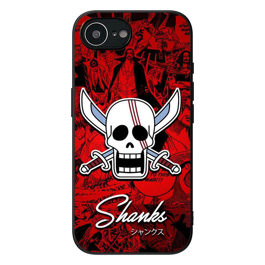 Чехол для Apple iPhone 16 15 14 Plus 13 12 Mini 17 Pro Max + ProMax 16E Air Чехол для телефона Shanks Luffy One Roronoa Zoro Piece