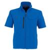 [COCOS Nobuoka] AE-9050 BOTTLE TECH® Eco Stretch Short Sleeve Blouson, Blue, Size L