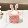 Rabbit Ear Ceramic Jar Kitchen Coffee Bean Tea Storage Jars Children Snack Storage jar Bedroom Dressing Table Accessorie Bottles