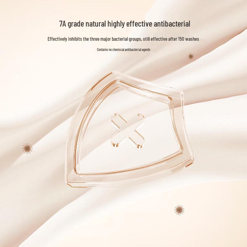 Tiancan Women's 100% Mulberry Silk High-Waist Seamless Briefs (2-Pack)