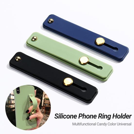 Phone Holder Multifunctional Color Candy Ring Universal Silicone Phone Mobile Holder for Phone