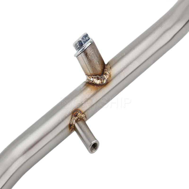 For Suzuki DR 125 2008 to 2013 2014 2015 DR125 DR125SM DR 125 SM Escape Slip-on Motorcycle Exhaust Muffler Header Down Link Pipe