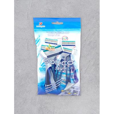 Бритва Daiso Dorukowin с 3 лезвиями 4 шт.