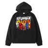 Толстовки с капюшоном для мальчиков Stumble, флисовый свитшот с принтом, повседневные топы, пуловер, куртка, осенняя толстовка с капюшоном в стиле аниме y2k sudadera, детская одежда для девочек