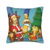 Pillow Case Funny SSimpsons The Scream Parody Custom  Pillow Cover For Wedding Party Home Decor Vintage Pillowcases