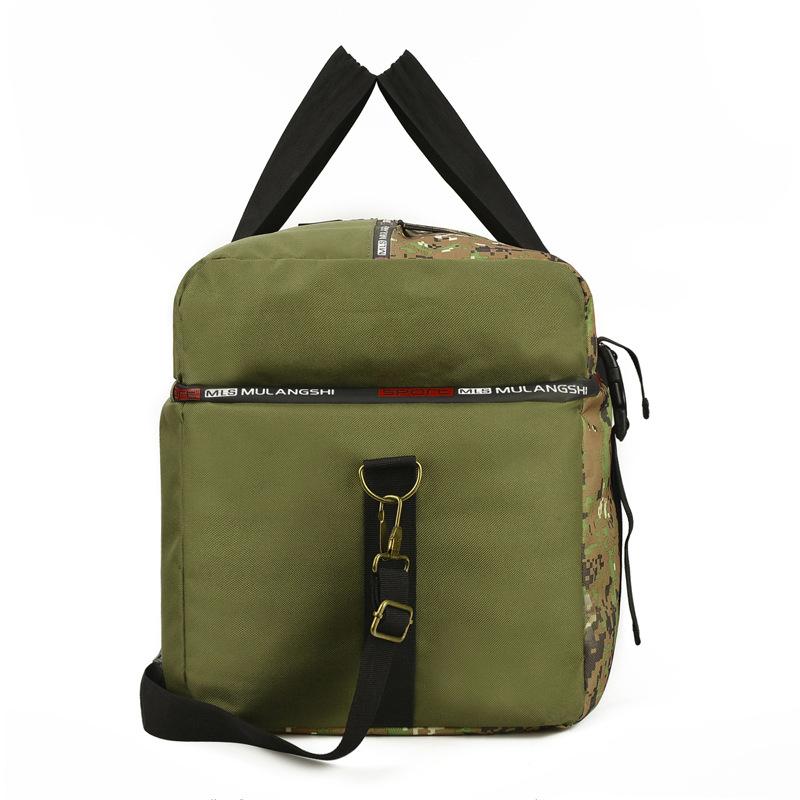 Сумка для багажа большой вместимости, водонепроницаемая уличная сумка для переноски на дальние расстояния, дорожная сумка, проверенная упаковка, дорожная сумка для одежды