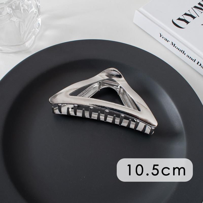 Metal Large Silver Luxury Solid Colors Hair Claws Grab Butterfly Elegant Vintage Headband Hair Clips for Women