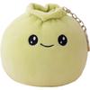 Adorable Plush Dumpling Keychain Cute Stuffed Animal Doll For Girls Bags And Gifts