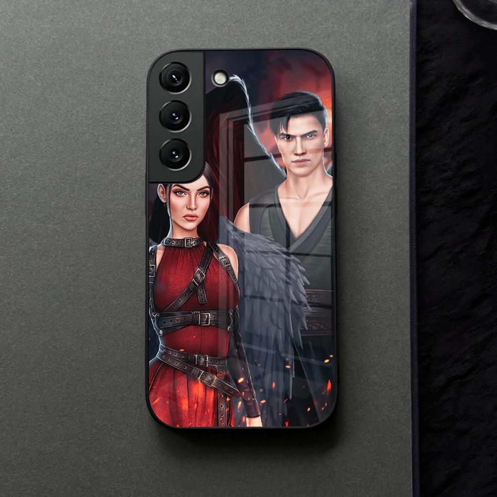 Romance Clubs Игра Мальбонте Вики Чехол для телефона Стекло Для Samsung Galaxy S21 S26 S25 S22 S20 S24 S23 Ultra Fe Plus A16 A34 A54 A24