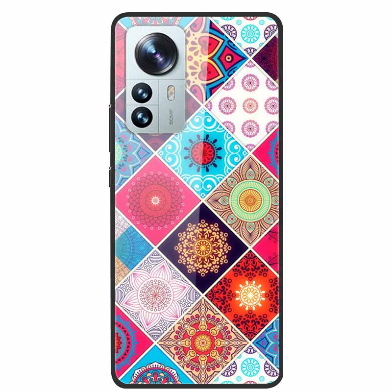 Чехол для Redmi Note 12S Закаленное Стекло Жесткая Задняя Крышка для Xiaomi Redmi Note 12 Note12 Pro 4G 5G Чехлы для Телефона Note12S 12 S 12Pro