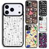 Мягкий чехол для телефона с узором швейной машины для iPhone 17, 16e, 15, 14, 13, 12, 11, Mini, Pro, MAX, мягкая силиконовая накладка