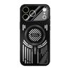 ABEEL Магнитный чехол для iPhone 17 Pro Max Алюминиевый сплав+ПК+ТПУ Полый чехол для телефона с теплоотводом