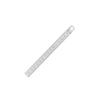 Straight Measure Metal Silver (Reflection Suppression Treatment) 15cm JIS 1st Grade 13005