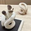 Роскошный керамический держатель для кистей для макияжа, держатель для зубных щеток, корейский стиль, кавайная полка для хранения, милые аксессуары для украшения дома, декор