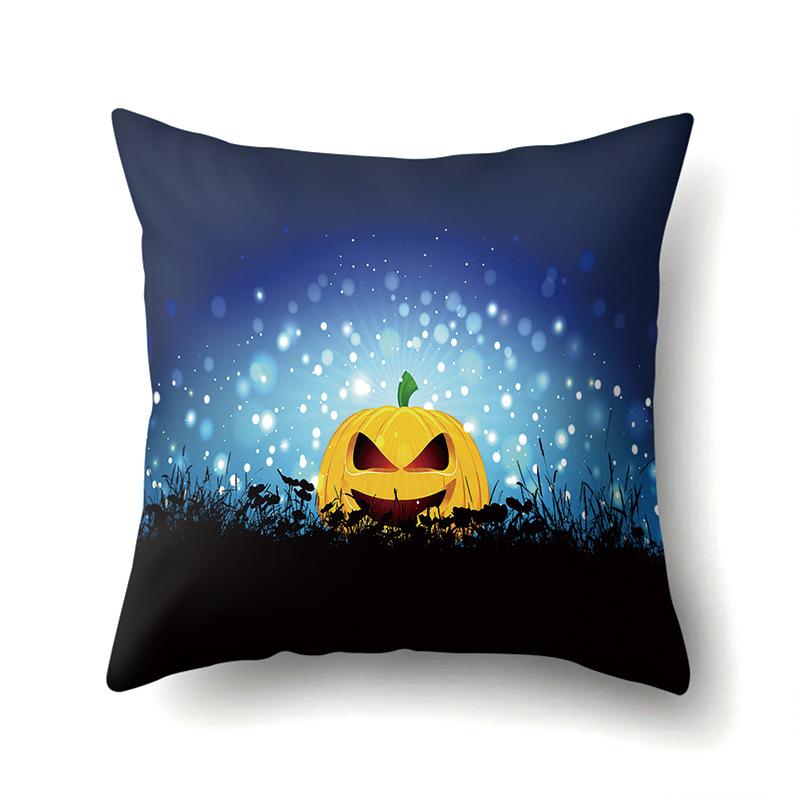 Хэллоуин Наволочка Подушка для поясницы автомобиля Тыква Чехол для диванной подушки Офис Дом Гостиная Наволочка