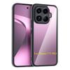 Чехол для Xiaomi 17T / 17T Pro Минималистичный Прозрачный Магнитный Акриловый Кожаный Ударопрочный Чехол для MI 17 T Pro Funda