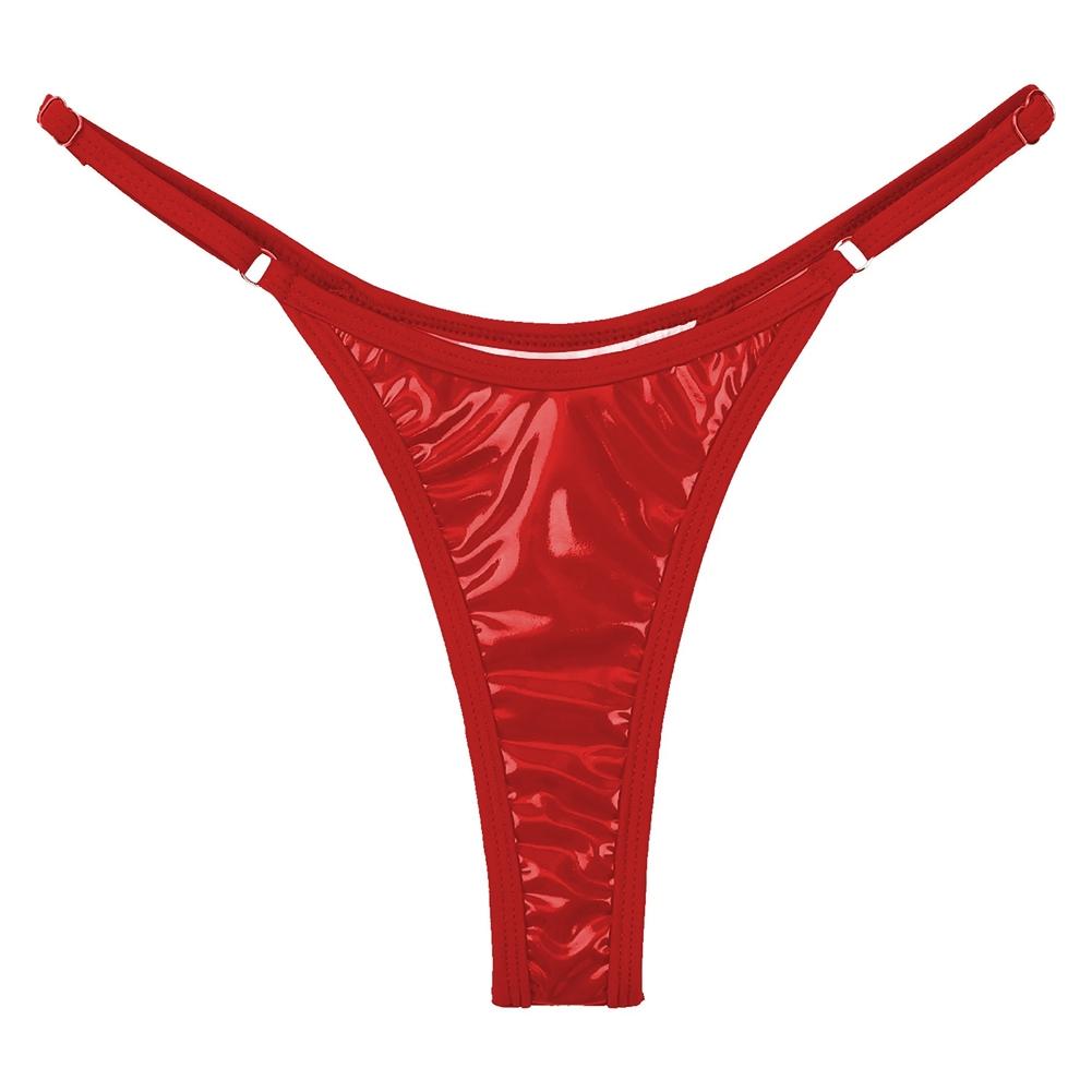 Всесезонные стринги с пайетками, сексуальное нижнее белье, трусики с низкой талией