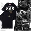 SAS British Special Air Service Tee Rainbow Six Tactical Cotton Military Short Sleeve T-Shirt Summer Men's Casual Comfort Top