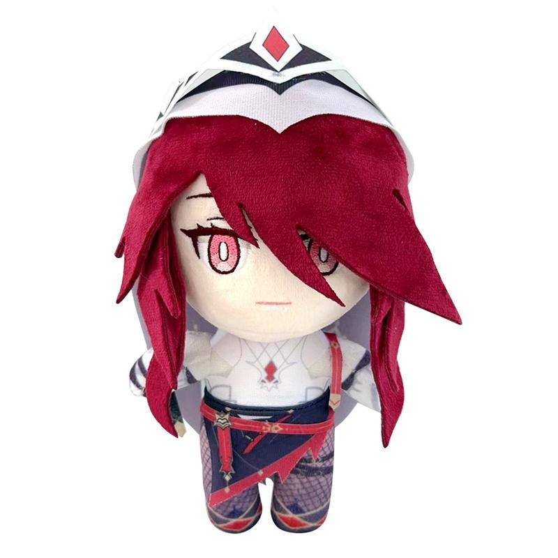 20 см Genshin Impact мягкая кукла Лини Ноэль Казуха Янтарь Сяо плюшевые игрушки Tartaglia аниме Clorinde Kunikuzushi вещи плюшевые куклы Рождественский подарок