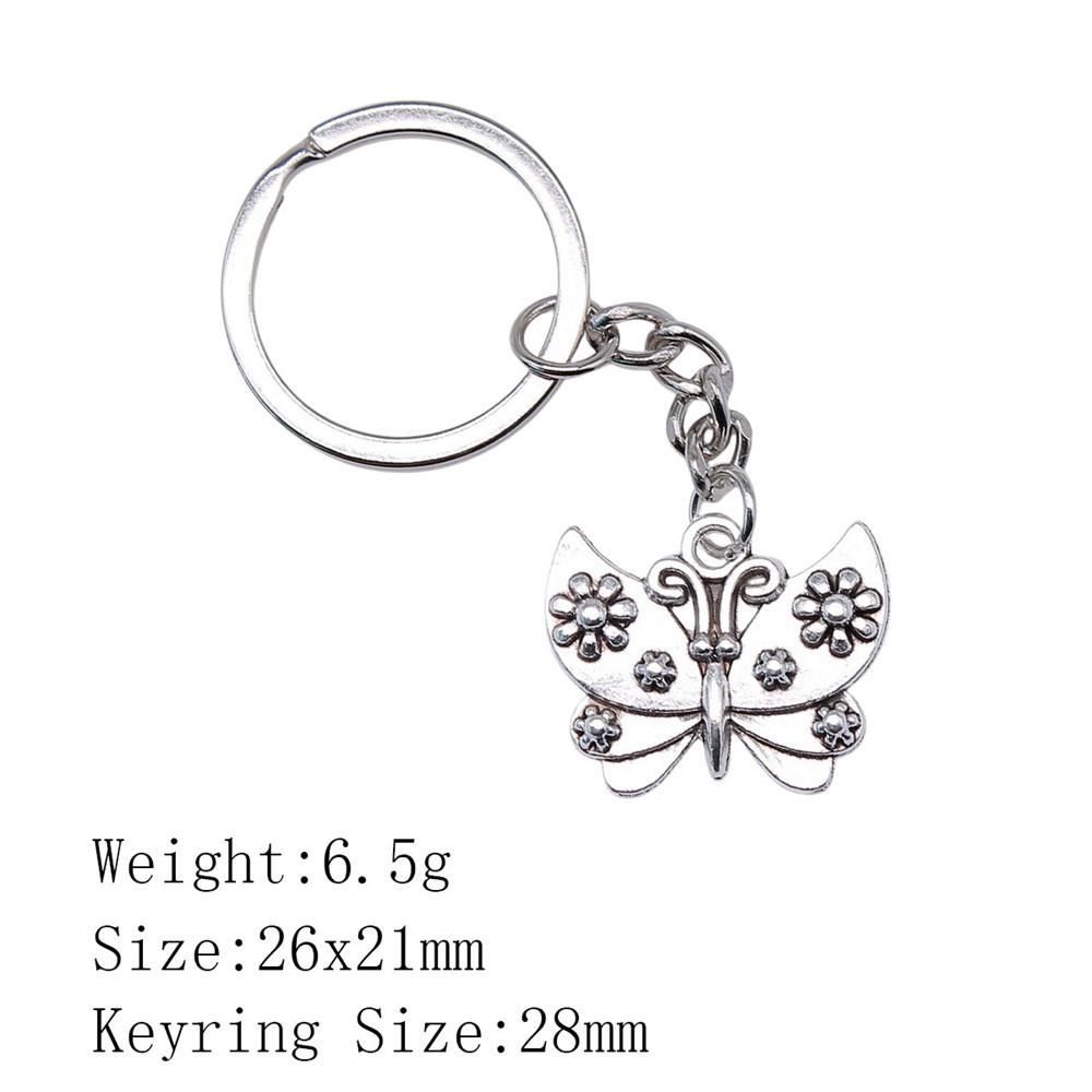 Рождественские украшения Автомобильный брелок Пчела Бабочка Брелок Дешевые вещи Детский брелок