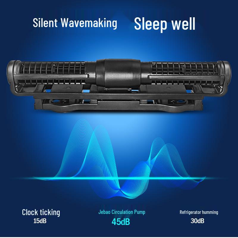 Создатель волн для аквариума с поперечным потоком: Бесшумный магнитный всасывающий насос для морских аквариумов с кораллами