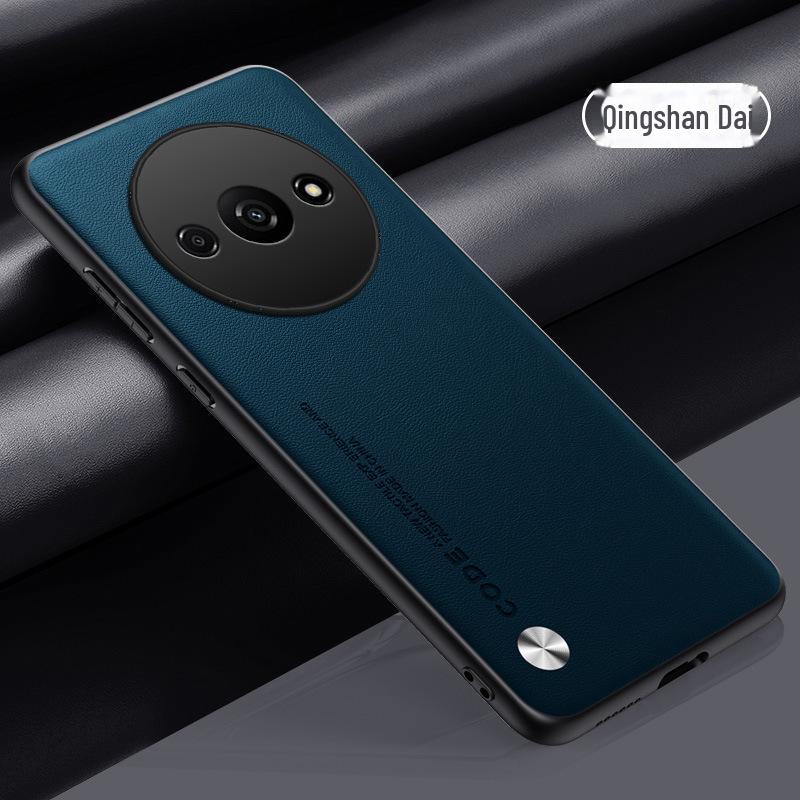 Кожаный чехол для телефона Redmi A3 4G и защитный кевларовый чехол для объектива Redmi 13C 5G