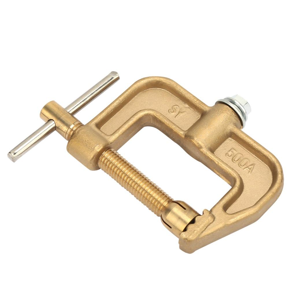 500A High Power Earth Clamp G-Shaped / G-Type Design Grounding Clamp for MIG MMA TIG ARC