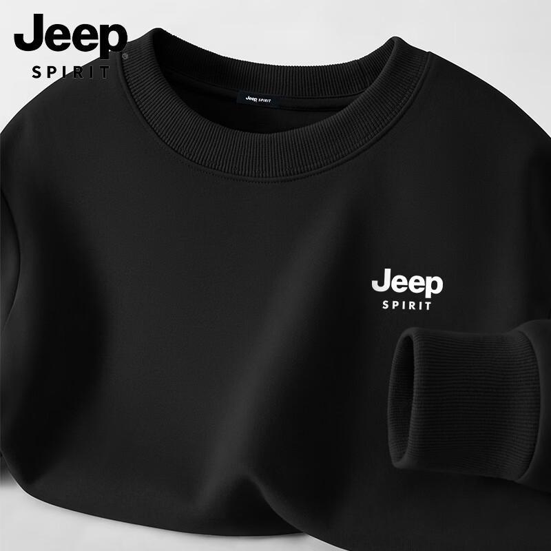 Мужской свитшот с круглым вырезом и длинными рукавами JEEP SPIRIT