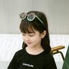 Baby Comfort Sunglasses Double Color Block Retro Round 1-8 Years Old Children Spring And Summer Travel Sunglasses Kids Glasses