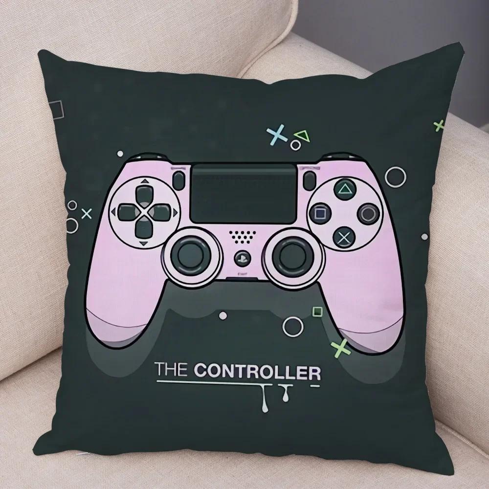 Game Room Decoration  Player Dazzle Handle Series Pillowcase Home  Boys  Bedroom  Cushion Cover Multiple sizes available