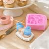 Non-Stick Baby Silicone Mold Flexible 3D Fondant Mold Durable Sleeping Baby Mold  Fondant Cake