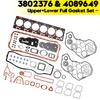 Complete Upper Lower Head Gasket Set for Cummins Dodge Ram 2500 3500 5.9 12V