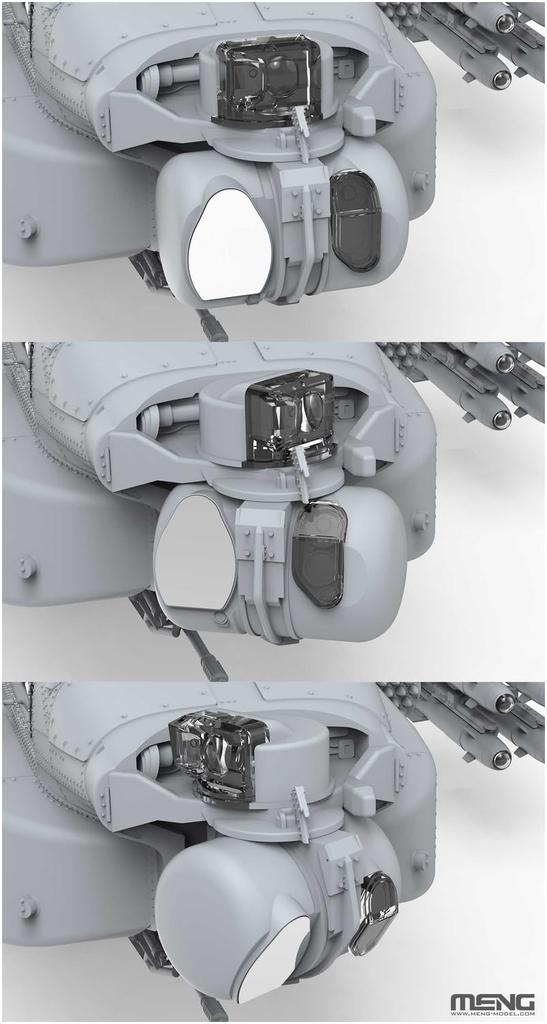 MENG Monmodel Боинг Апач Лонгбоу Боевой вертолет Пластиковая модель MQS004 1/35 AH-64D