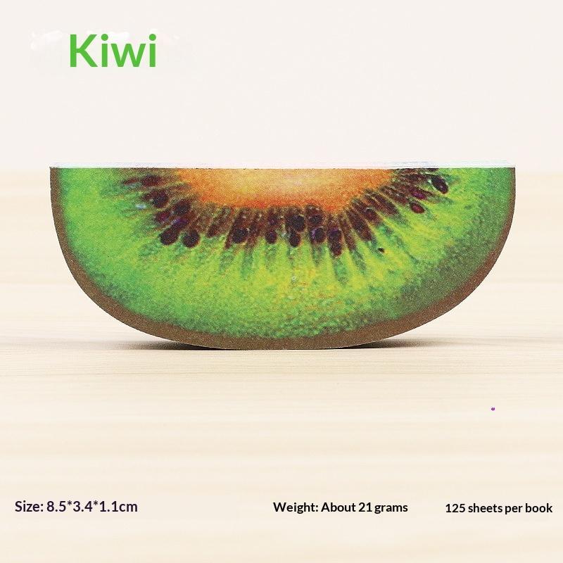 [TG835]3D Fruit Shaped Memo Notepads Cute Creative Design Bright Colors For Office School Note Taking Kids Birthday Gifts