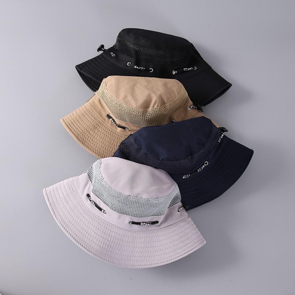 UV Protect Sun Hat Breathable Bucket Hat Fisherman Hat Summer Outdoor Traveling Fishing Hiking