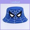 Cartoon Spider Fisherman Hat With Breathable Cotton For Kids Outdoor Casual Wear