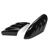 Glossy Black Side Wing Mirror Cap Cover Trim For Honda Civic Hatchback 2016-