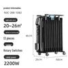 AUX Oil Filled Radiator Heater