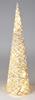 Braided LED Christmas Tree with Glitter 60