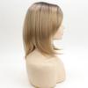 Короткий парик боб с челкой Синтетические светлые парики для женщин Леди Натуральные прически Омбре Светлый парик Повседневные стрижки Распродажа