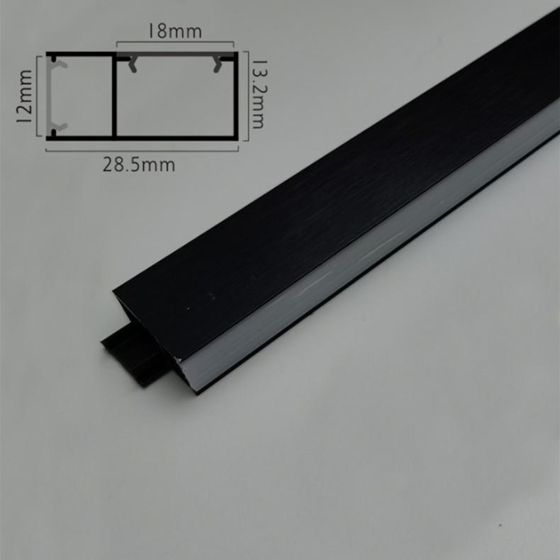0,5 м 1 м 1,5 м 30 мм Высота светодиодного алюминиевого профиля плинтус жесткий бар канальный светильник потолочный фон настенный декоративный линейный светильник