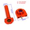 LMoDri Универсальный 7/8 "Дроссельная заслонка для мотоцикла, поворотные ручки, 22 мм, алюминиевая ручка с ЧПУ, ускоритель, мопед, скутер, велосипед для бездорожья, ремонт